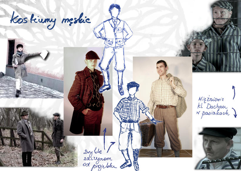 Urszula Szaata - stroje mskie